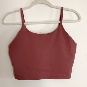 Built in Bra Cropped Tank (SINGLE ITEM, PICK COLOR)